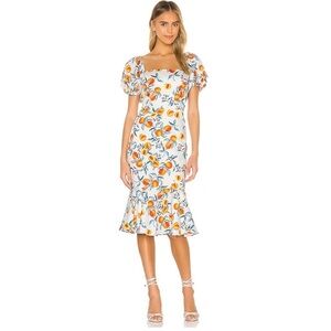NWT Amanda Uprichard Senorita Dress in Peaches